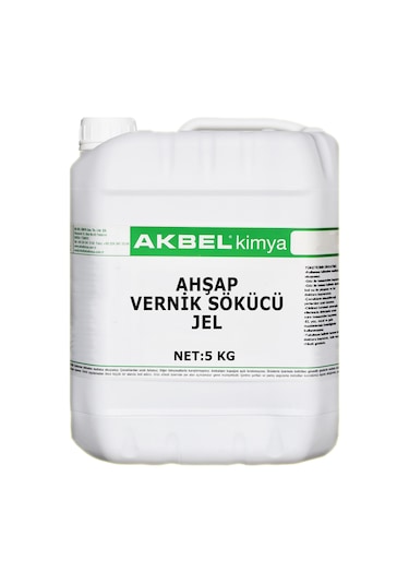 AKBEL AHŞAP VERNİK SÖKÜCÜ JEL 5 KG
