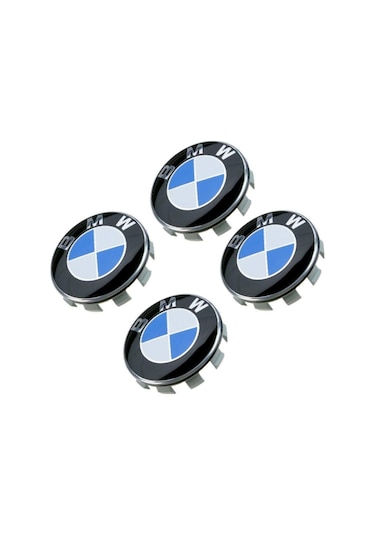 Bmw Araba Jant Göbeği Kapartmalı Kapak Seti (4 Adet)