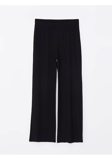 Lcw Kadın Beli Lastikli Düz Pantolon Antrasit