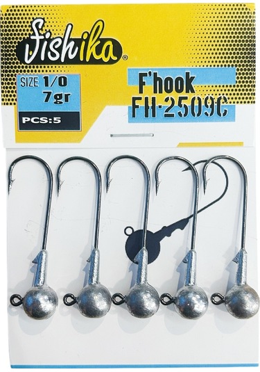 Fishika 2509 1/0 7gr Jig Head