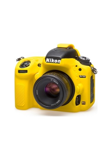 Easycover Nikon D750 Silikon Kılıf Ecnd750Y (Sarı)