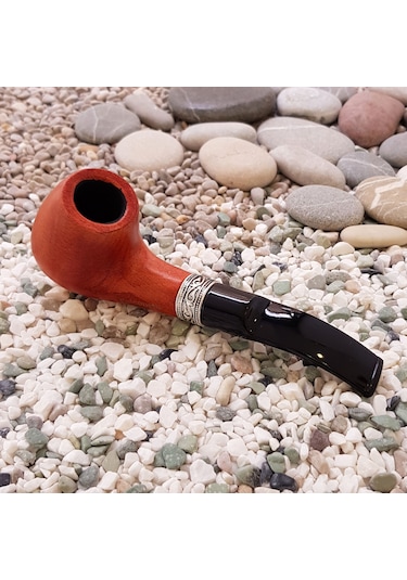 Falconetti 9 MM Metal Bilezikli Ahşap Pipo  Py66khv