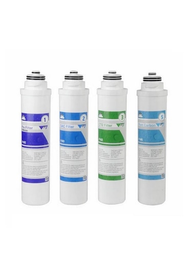 Ncs Waterlife Su Arıtmalara Uyumlu Yerli 4'lü Filtre Seti
