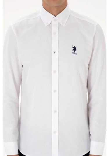 U.s. Polo Assn. Gox025k Beyaz Erkek Gömlek 2225582 Beyaz