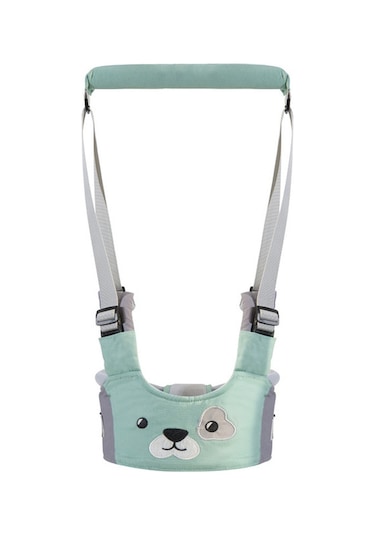 Yelek Yeşili İle Beşik Yürümeye Başlayan Çocuk