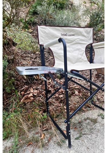 Rox Campıng Fonksiyonel Sehpalı Kamp Sand. - Bej Bej