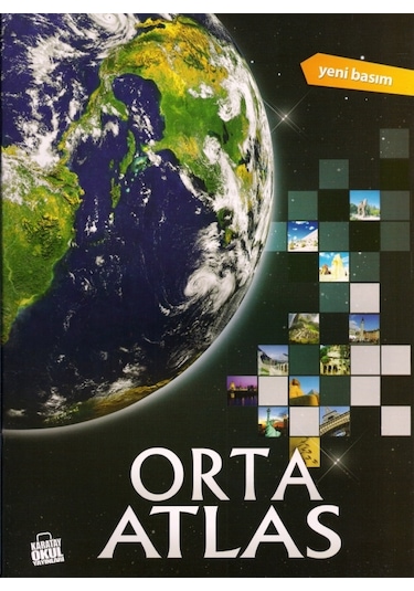 Orta Atlas - Karatay Okul Yayınları - 22 X 30CM