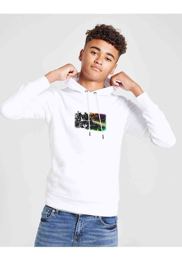 Pink Floyd Metal Rock Müzik Baskılı Unisex Çocuk Kapüşonlu Sweat (528925004)