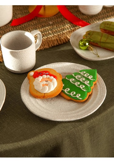 Sl Home Arena 2'li Talaş Seti D 20 Cm Seramik Tatlı Tabakları 237674242 Beyaz