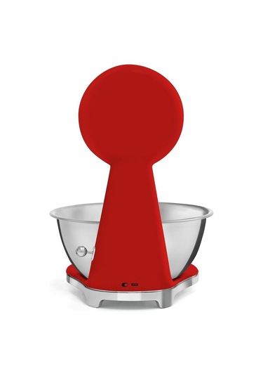 Smeg 50's Style Retro Kırmızı Analog Mutfak Tartısı Ksf01rdww Kırmızı