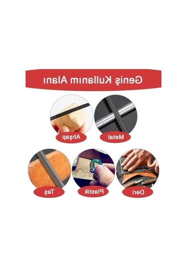 Mini Eğe Seti - 6 Parça, 18 Cm