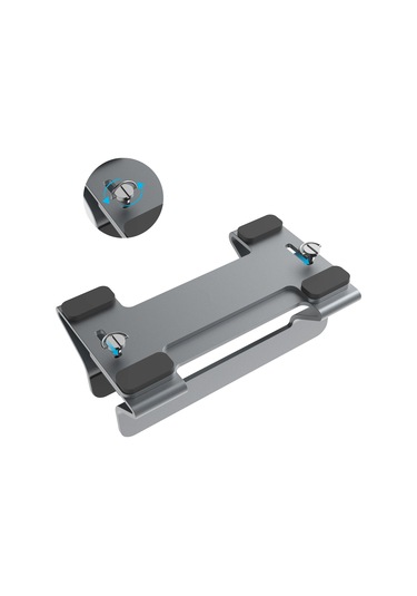 Dikey Dizüstü Bilgisayar Standı Aletsiz Ayarlanabilir Alüminyum Dizüstü Space Grey-1 Slot