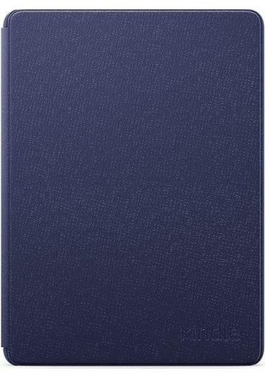 Amazon Kindle 6.8" Paperwhite 5 E Kitap Okuyucu Deri Kılıf Lacivert