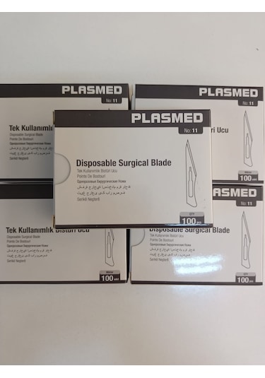 Plasmed No:11 Bistüri Ucu 20 x 100'lü