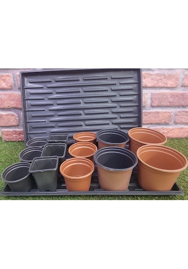 Fide Tepsisi 10 Adet Fide Viyol Altlığı Viyol Saksı Altı Tabağı