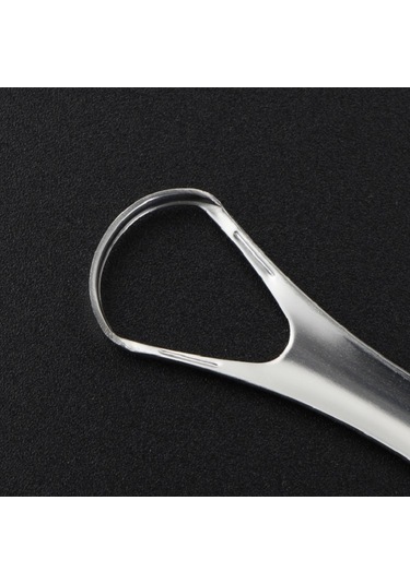 Ağız Temizleme Paslanmaz Çelik Dil Kazıyıcı, Özellikler: 14,6 2,4 Cm
