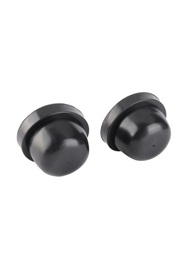 Yaozixa 2 Adet Siyah 70mm Led Far Lastik防尘防水 Kapakları - Ön Delikli, Esnek Ve Dayanıklı T70 Uyumlu