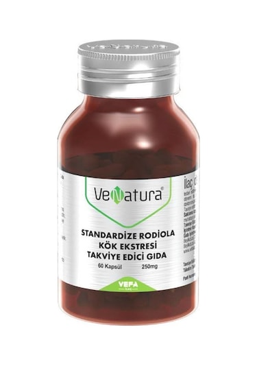 Venatura Standardize Rodiola Kök Eksteresi 60 Kapsül
