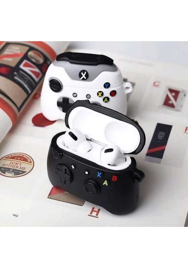 İphone 3. Nesil Uyumlu Koruyucu Bluetooth Kulaklık Kılıfı Figürlü Kumanda Airpods 3. Nesil