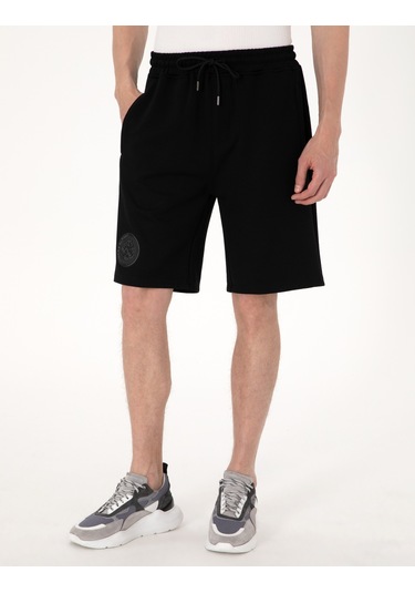 Pierre Cardin Erkek Siyah Şort Örme 50302593-vr046 Siyah