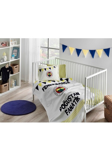 Taç Fenerbahçe Doğuştan Fanatik Bebek Pike Takımı