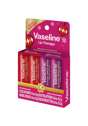 Vaseline Lip Therapy Holiday Edition Nemlendirici Dudak Bakım Stick Seti 4x4.8gr