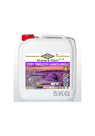 Strong&Clean Yüzey Temizleyici Lavanta Kokulu 5 KG