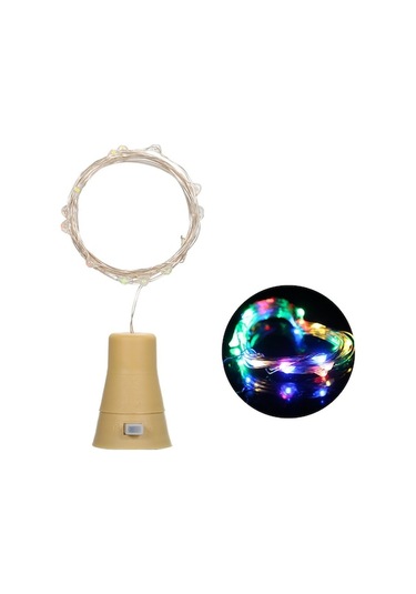 Yifomall Güneş Enerjili Şişe Aydınlatma Işıkları - 10 Led'li, Ip65 Su Geçirmez, Renkli Ve Beyaz Seçenekleri Diğer Diğer