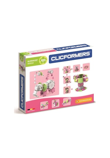 Clicformers Blossom Set - 100 Parça