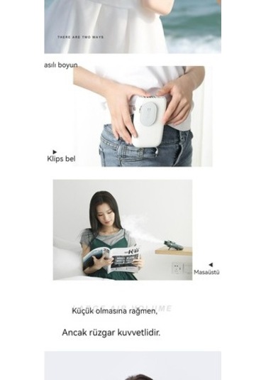 Usb Mini El Fanı - Yeşil 8516 Yeşil Yok Usb Buharsız 1.000 Adetten Az