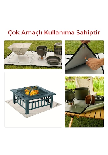Çok Amaçlı Yanmaz Mat 50x50cm