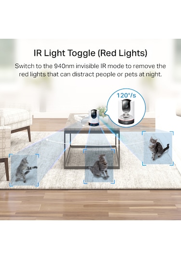 TP-Link Tapo C225 2K QHD Yapay Zeka Ev Güvenliği Wi-Fi Kamerası