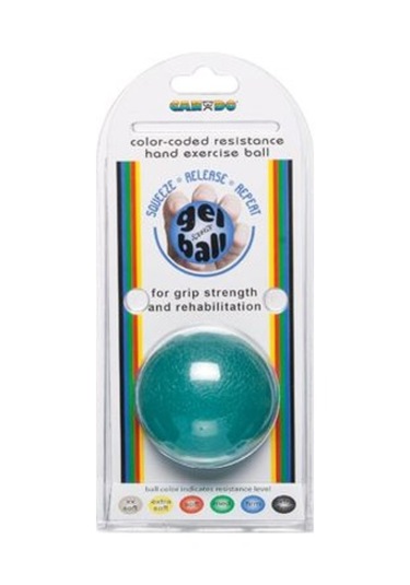Cando 1494 Sert Sıkma Egzersiz Topu Mavi