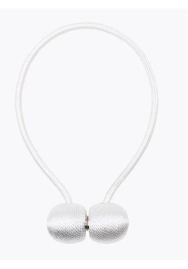 A Seller Manyetik Perde Askı Tutucuları, Beyaz, 2 Adet 431243047 Beyaz