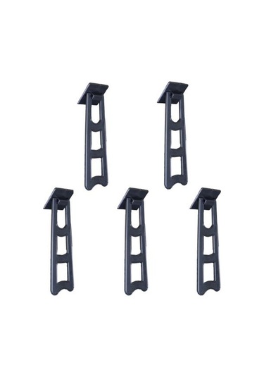 Siyah 5 Adet Fotoğraf Çerçevesi Standı Ayarlanabilir Açı Yapışkanlı Destek Fotoğraf Ekranı Stand Braketi Arka Bacak Ayak Ofis Aksesuarı M