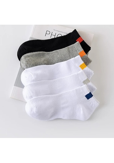 Unisex Yazlık Spor Çorap Seti 5 Çift