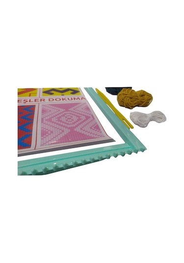 Halı Dokuma Seti İş Eğitimi Halı Dokuma Tezgahı