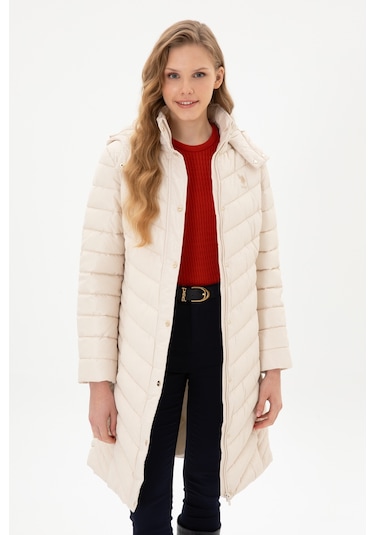 U.s. Polo Assn. Kadın Kaban 50312015-vr256 İnci