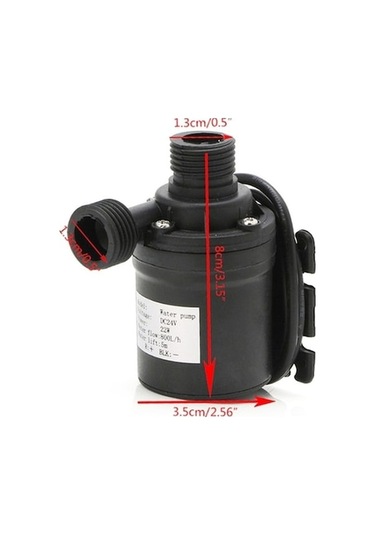 Trendooze Dc12v 3m Fırçasız Motorlu Pompa - Akvaryum/tarım/küçük Havuz