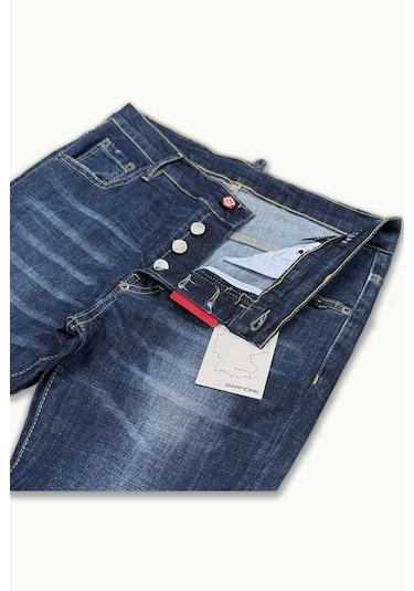 Barmore Dark Indigo Jean Mavi