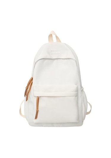 Yousheng Sırt Çantası Büyük Kapasiteli Büyük Yük Taşıma Düz Renk Su Şişesi Şemsiye Kese Fermuarlı Kapatma Aşınmaya Dayanıklı Okul Çantası Seyahat Çantası Green Yeşil