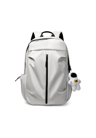 Szypzstore 学生书包高中生简约双肩包高中背包 Dpmv20 Beyaz