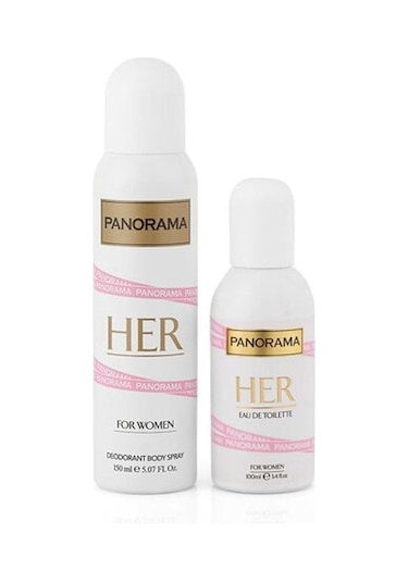 Panorama Her Kadın Parfüm EDT 100 ML + Deodorant 150 ML