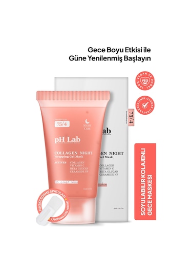 Ph Lab Collagen Night Soyulabilen Kolajen Gece Maskesi 50 ML
