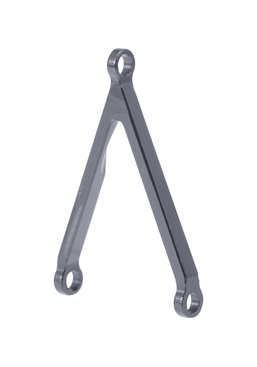 Xindoker Axial Scx24 Deadbolt 1/24 4wd İçin Alüminyum Kauçuk Bağlantı Çubuğu Seti + Ön Üst A Kolu Titanyum Rengi