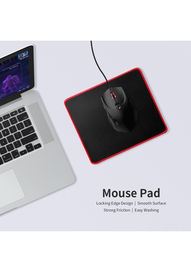 Ruicoo Ofis Ve Oyun İçin Kaymaz Kauçuk Mouse Pad - Dayanıklı Ve Kolay Temizlenebilir