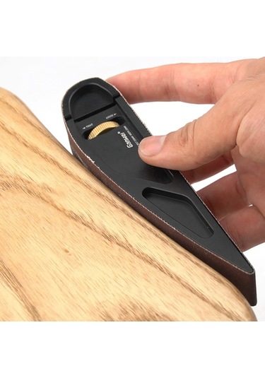 Sones Ganwei Zımpara Tutucu Ayarlanabilir Manuel Eğri Taşlama Cilalama Bant Zımpara 5 Adet 320 Grit Zımpara Kayışı İle Zımpara Tahtası Ağaç İşleme Aleti