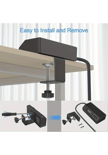 Xuweiwei Pd 20w Hızlı Şarj Jxgucat 4 Çıkışlı 4 Usb Portlu Xzh Us Standard Four Hole Clip Model Black Masaüstü Priz Uzatma Kablosu