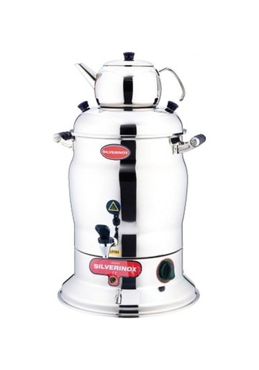 Işıkgaz Çay Semaveri 1 Demlik 7 Lt. 1100 W. Profesyonel Endüstriyel Isı.2200