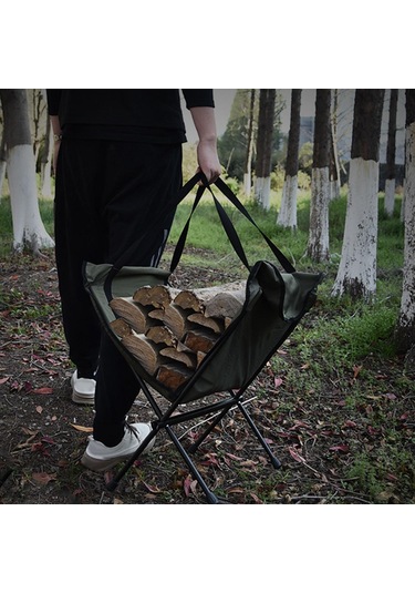 Suntek Katlanabilir Yakacak Kütük Taşıyıcı, Şömine